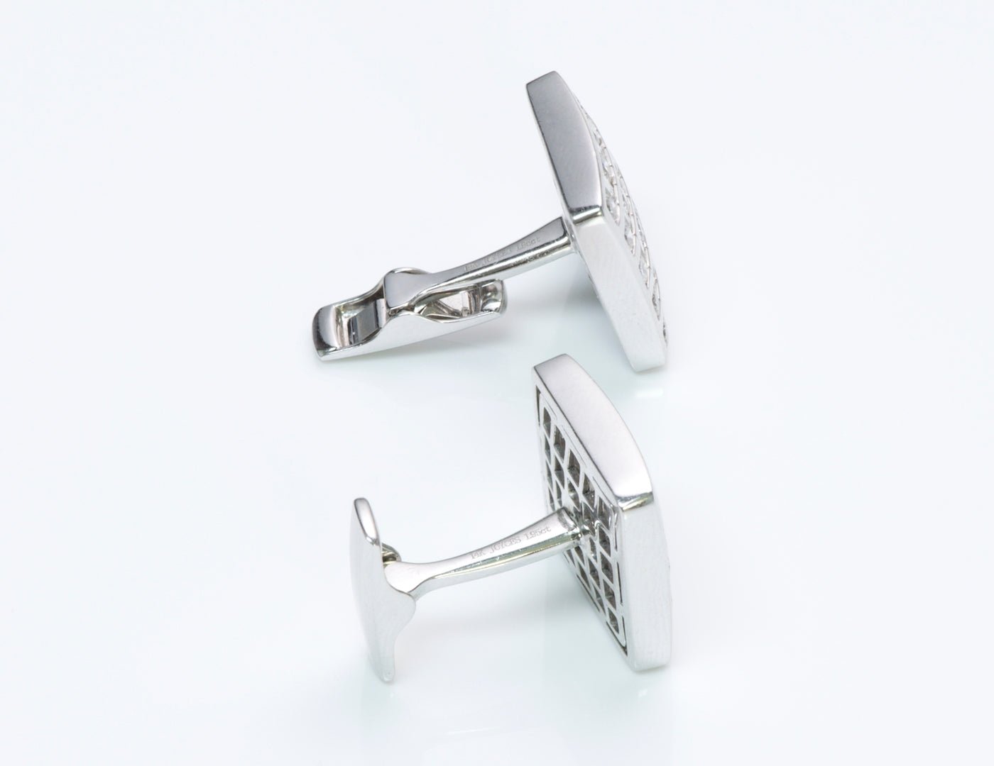 Estate Gold & Diamond Cufflinks