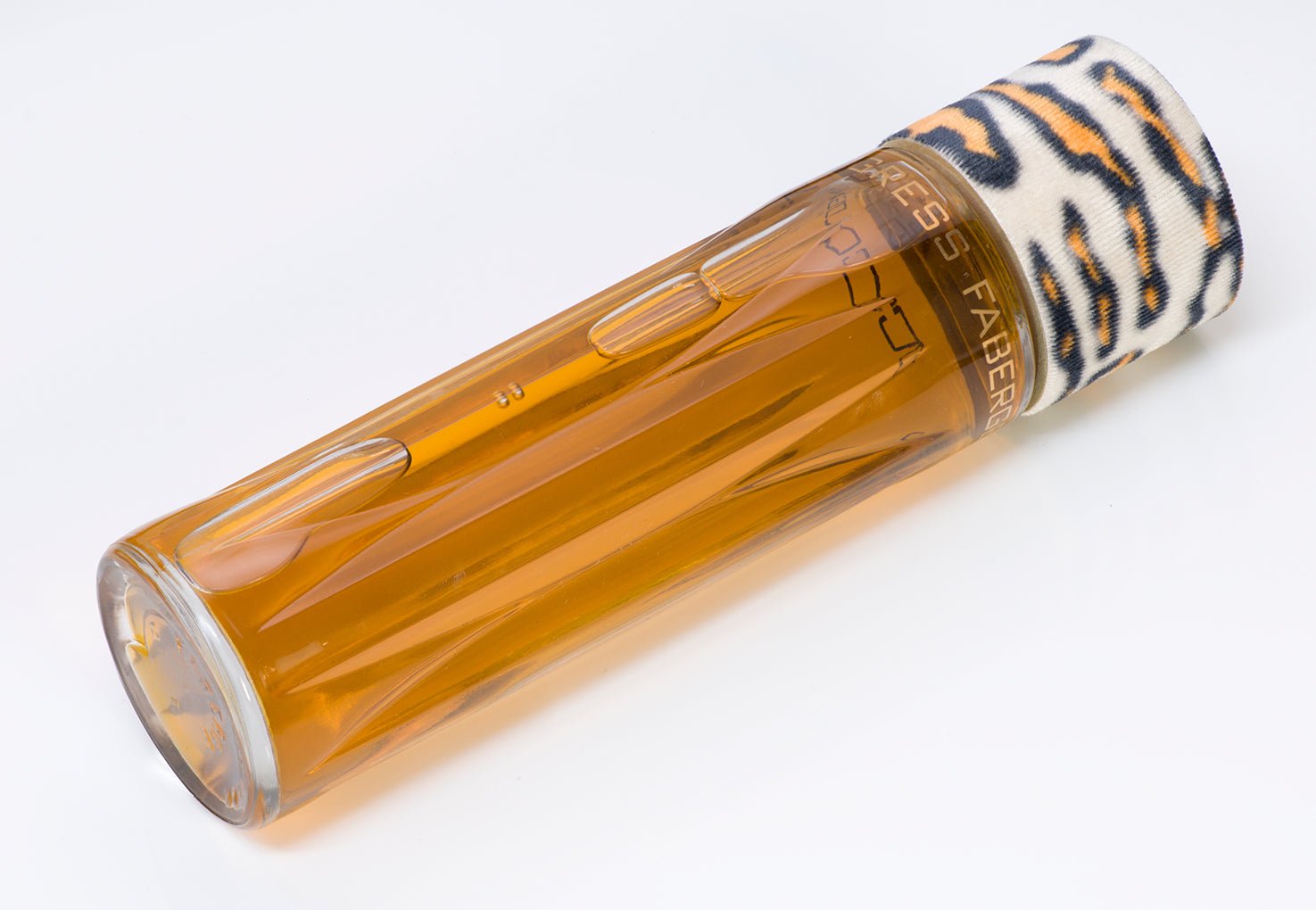 Faberge Tigress Cologne Perfume Bottle 12 oz.