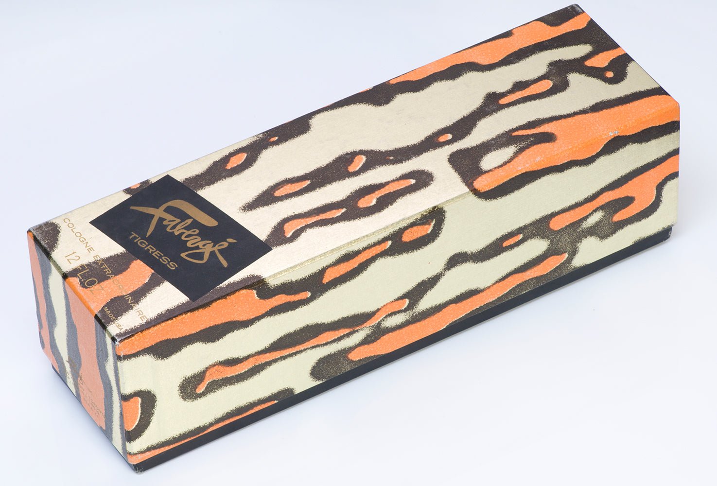 Faberge Tigress Cologne Perfume Bottle 12 oz.