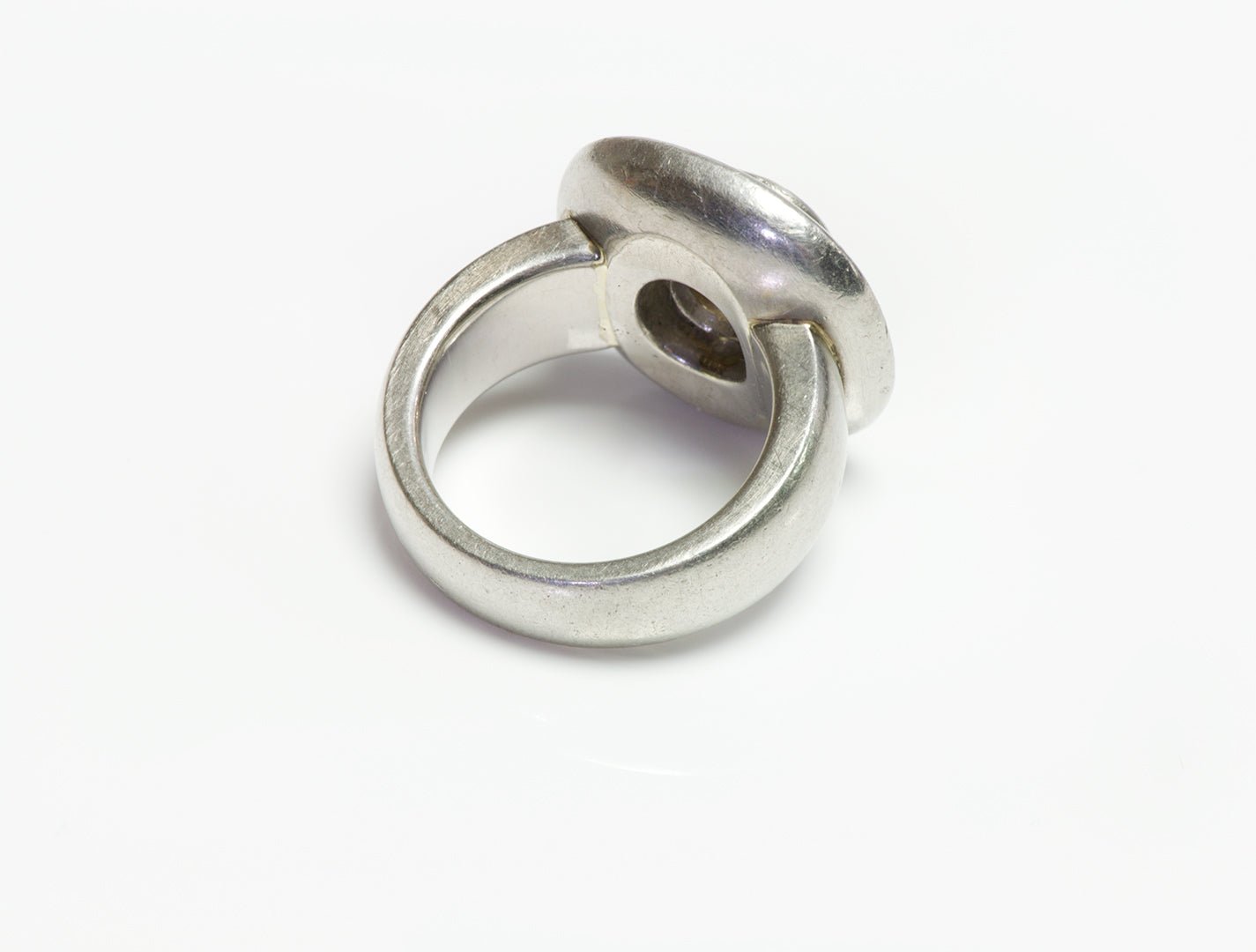 Fancy Diamond Platinum Ring