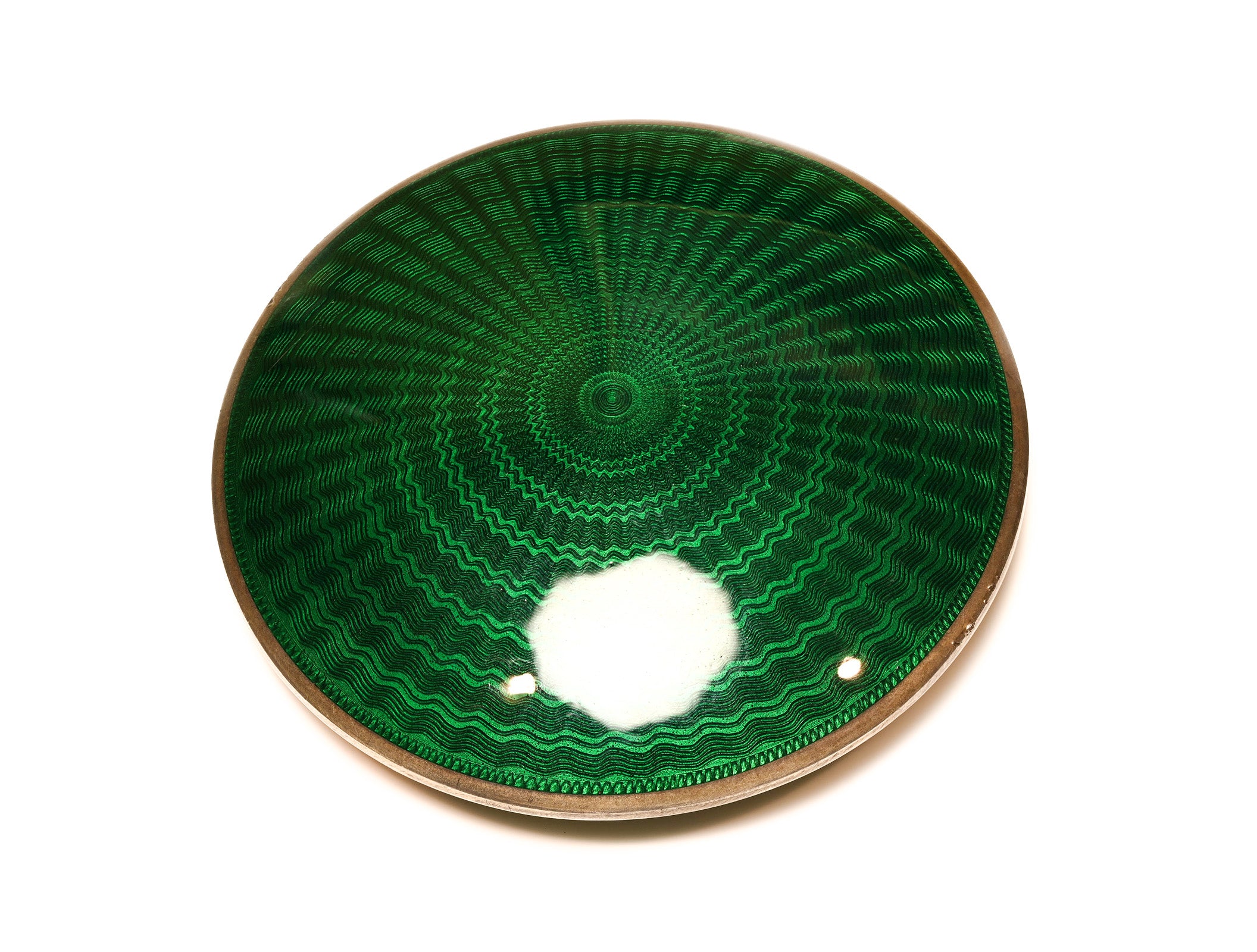 Art Deco Austrian Brüder Frank Plique-à-Jour Enamel Agate Silver Compact