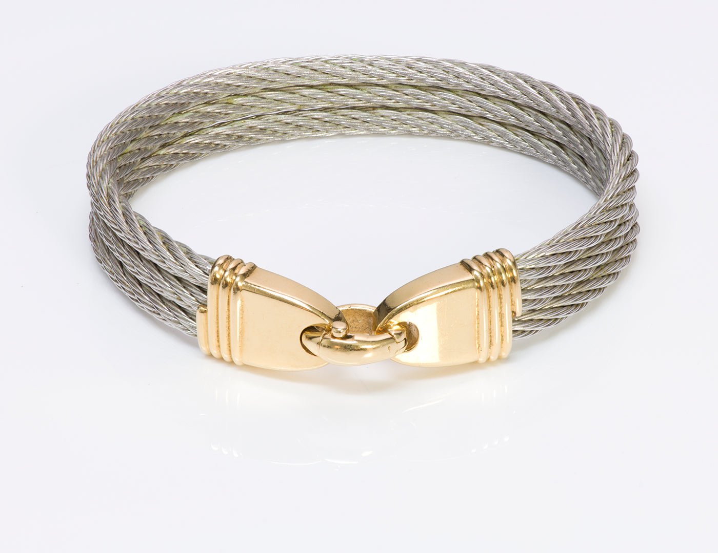 Fred Paris 18K Gold & Steel Force 10 Bracelet