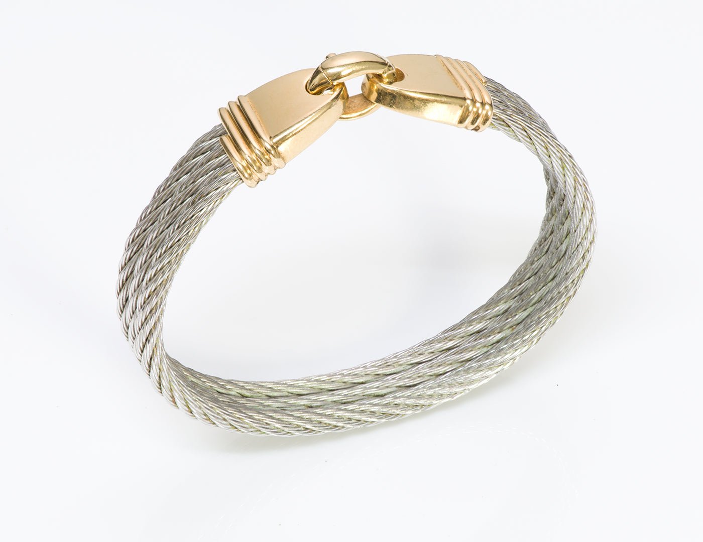 Fred Paris 18K Gold & Steel Force 10 Bracelet
