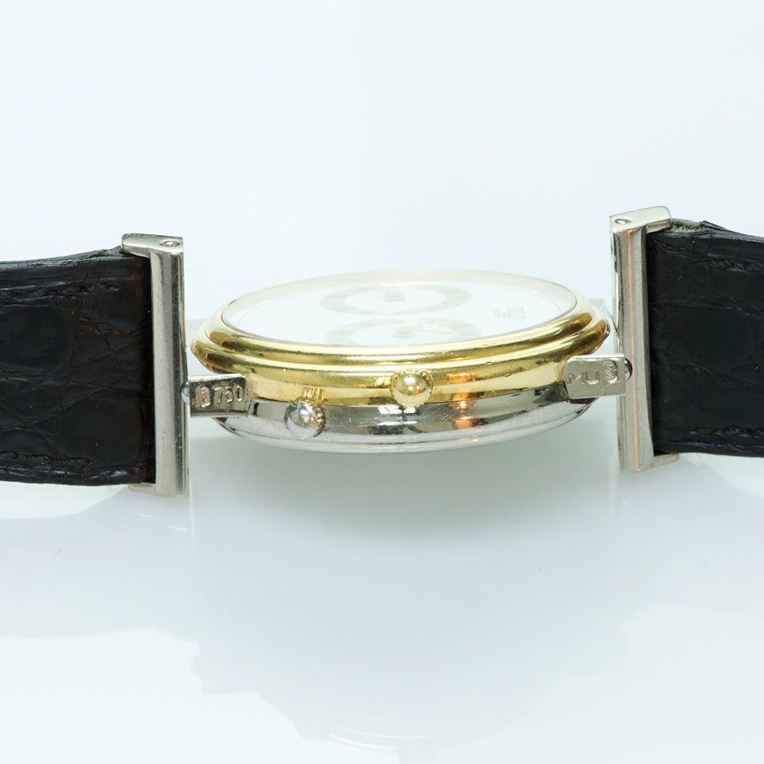 Fred Paris Reversible Gold Moonphase Watch