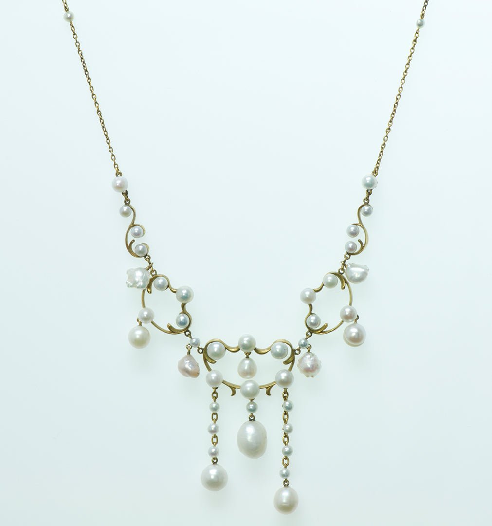 Freshwater Antique Pearl Necklace