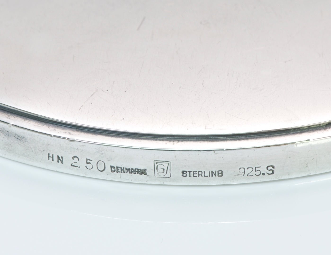 Georg Jensen by Harald Nielsen Silver Mirror