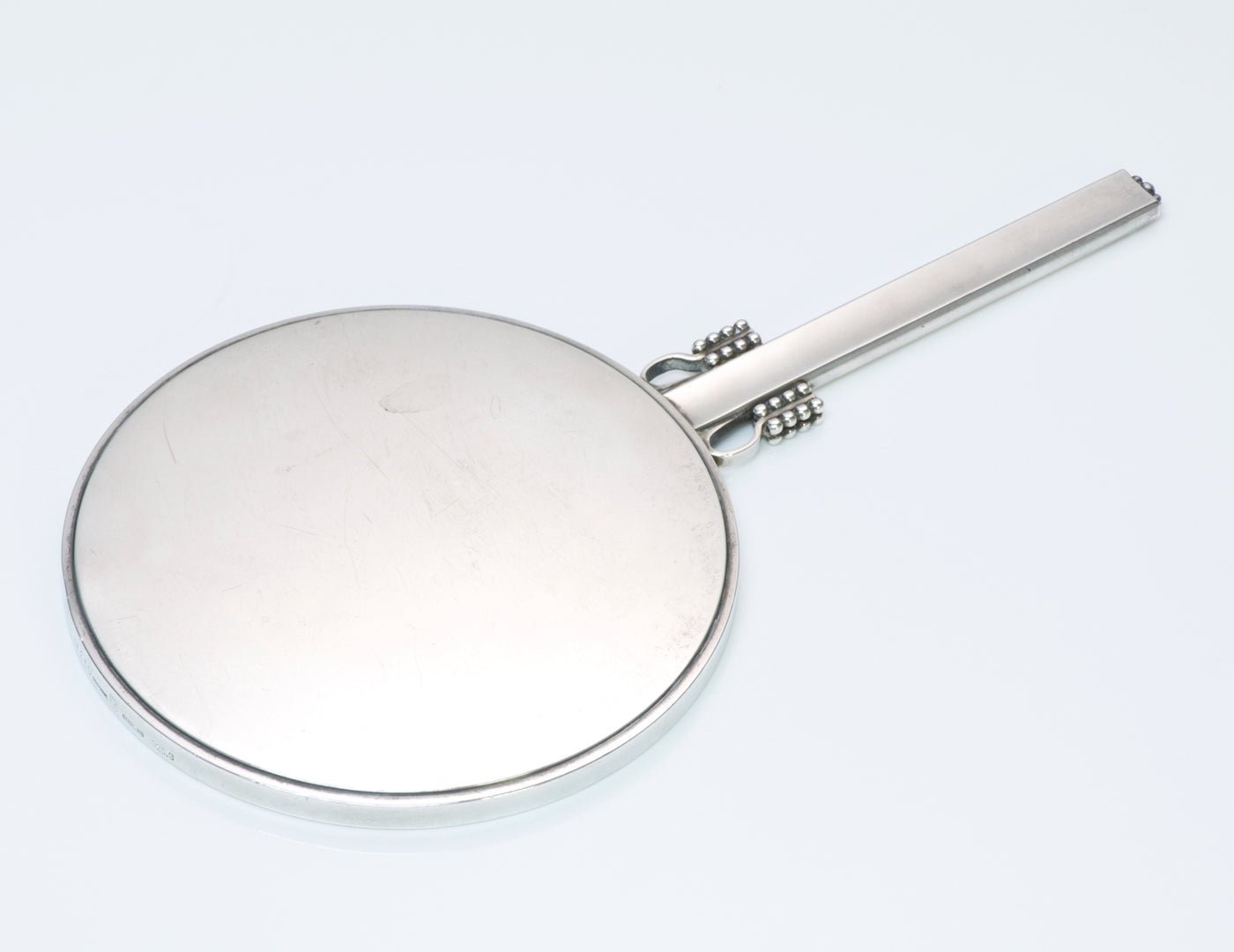 Georg Jensen by Harald Nielsen Silver Mirror