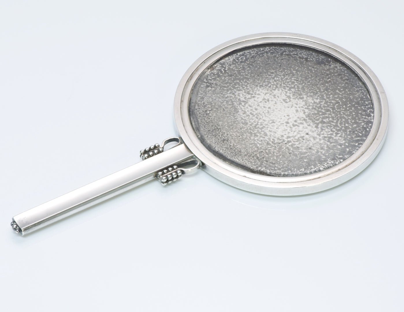 Georg Jensen by Harald Nielsen Silver Mirror