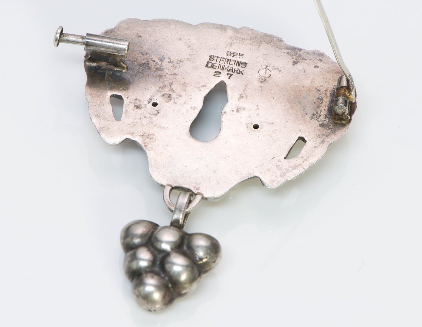 Georg Jensen Early Silver Brooch 27
