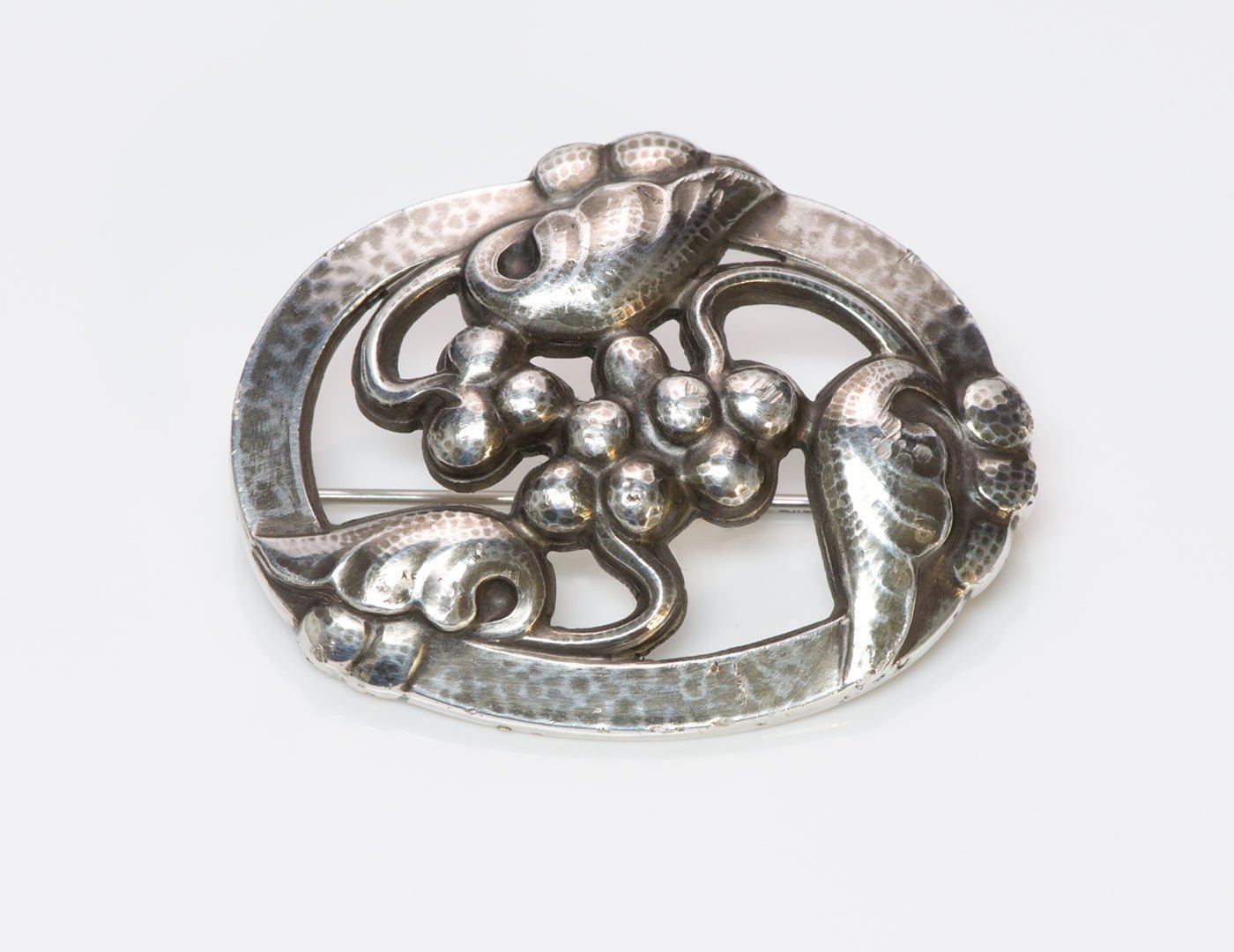 Georg Jensen Grape Brooch 101