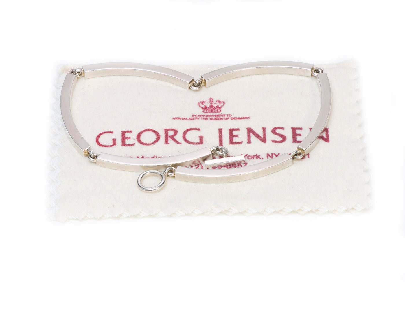 Georg Jensen Hans Hansen Sterling Silver Necklace 185