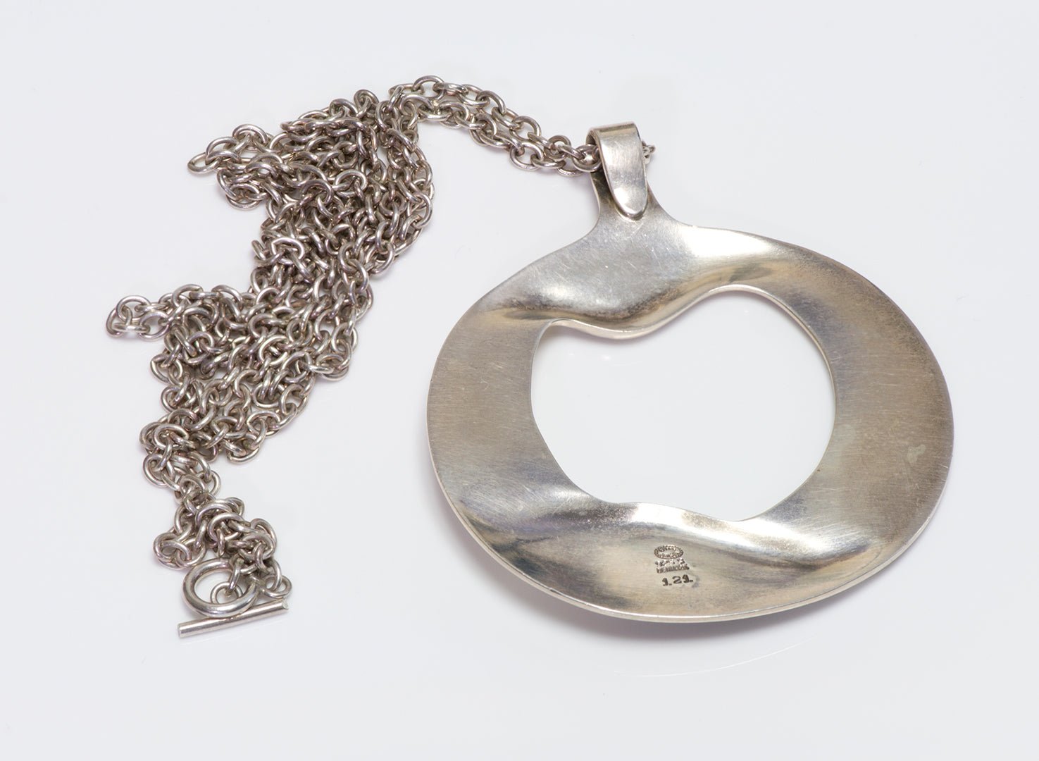 Georg Jensen Henning Koppel Sterling & Chain Pendant 121