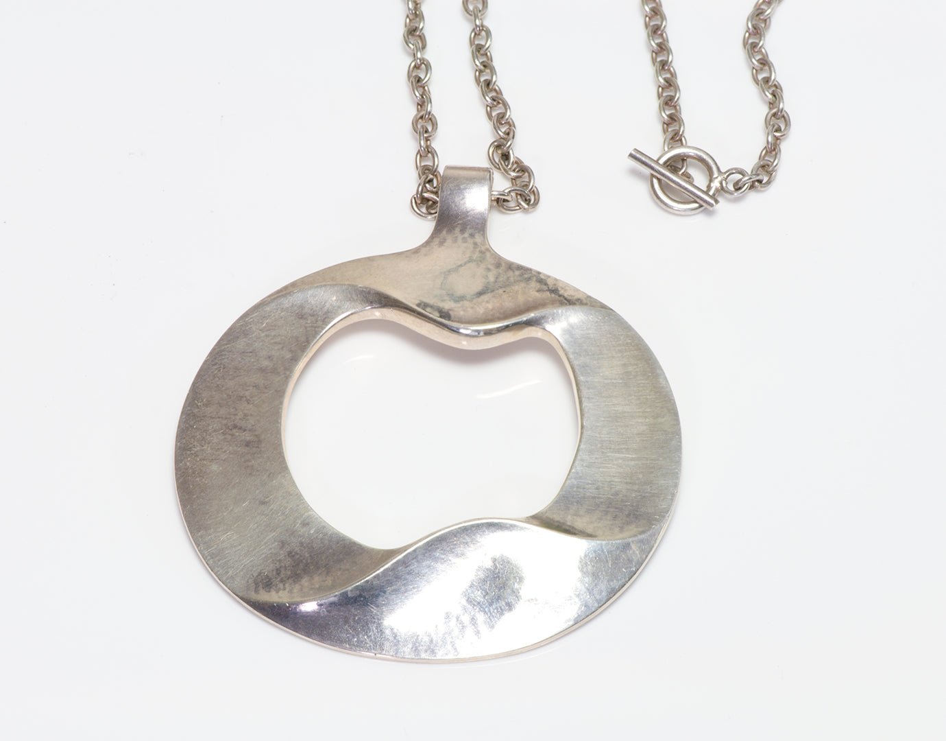 Georg Jensen Henning Koppel Sterling & Chain Pendant 121