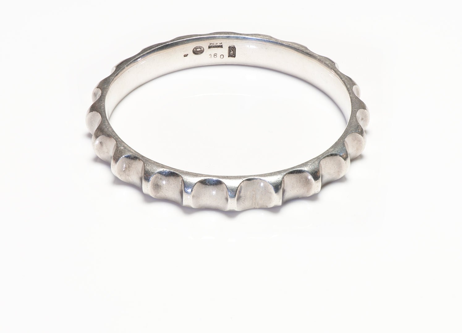 Georg Jensen Nanna & Jørgen Ditzel Sterling Silver Bangle Bracelet 160
