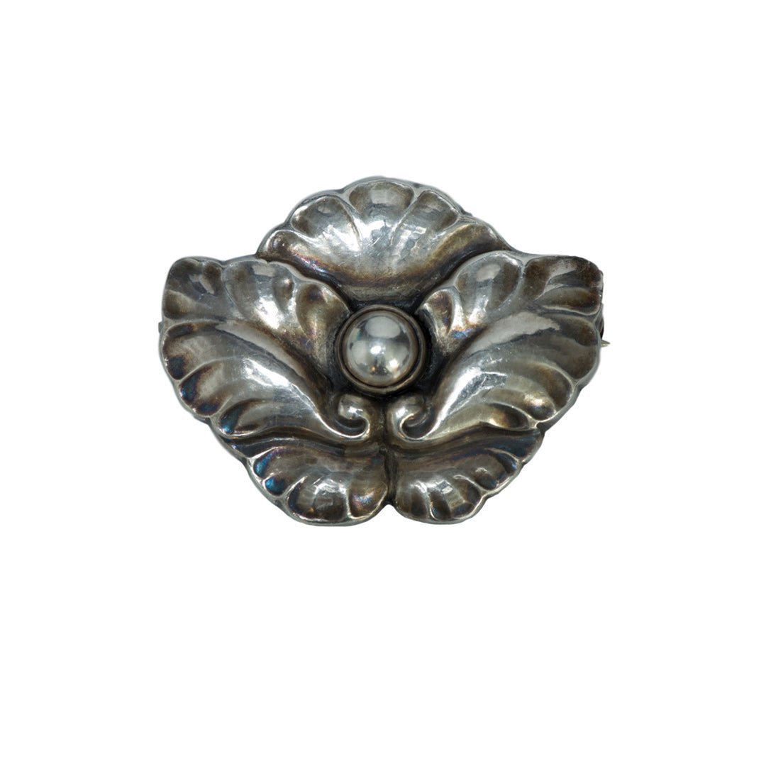 Georg Jensen Silver Brooch