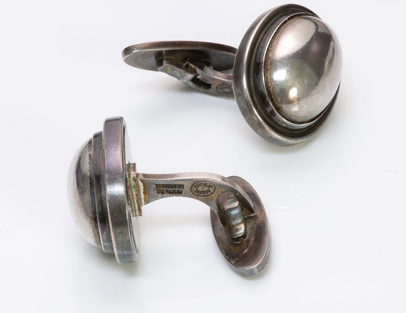 Georg Jensen Silver Cufflinks 44A