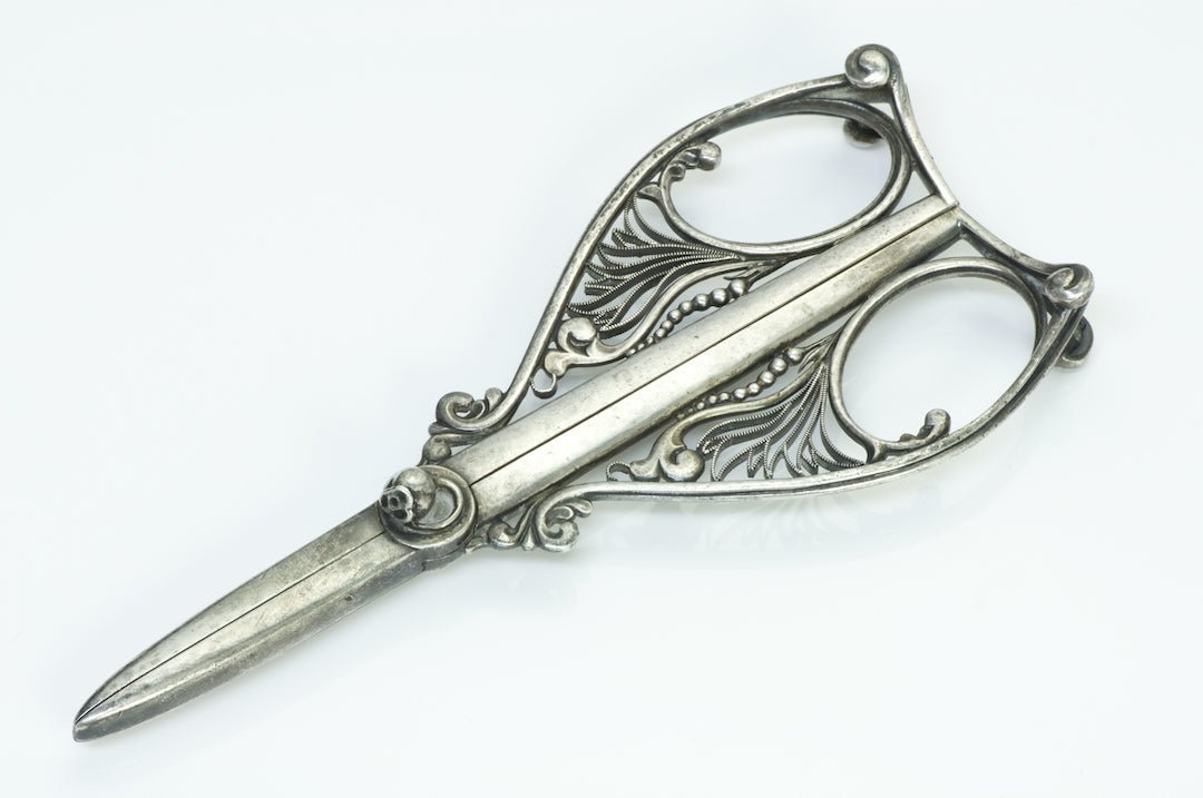 Georg Jensen Silver Grape Shears No. 138