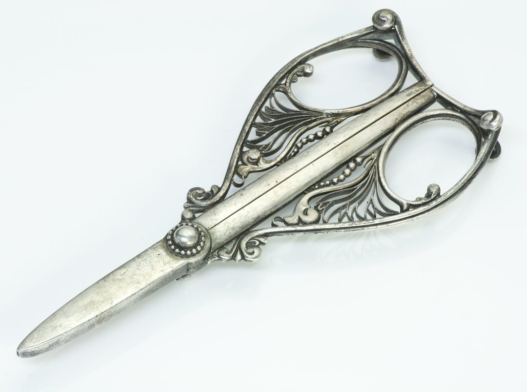 Georg Jensen Silver Grape Shears No. 138