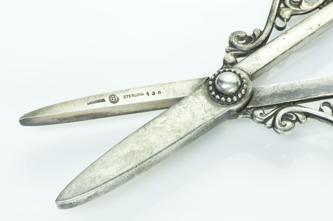 Georg Jensen Silver Grape Shears No. 138