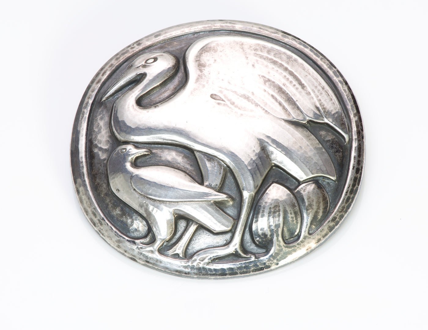 Georg Jensen Sterling Bird Brooch 167