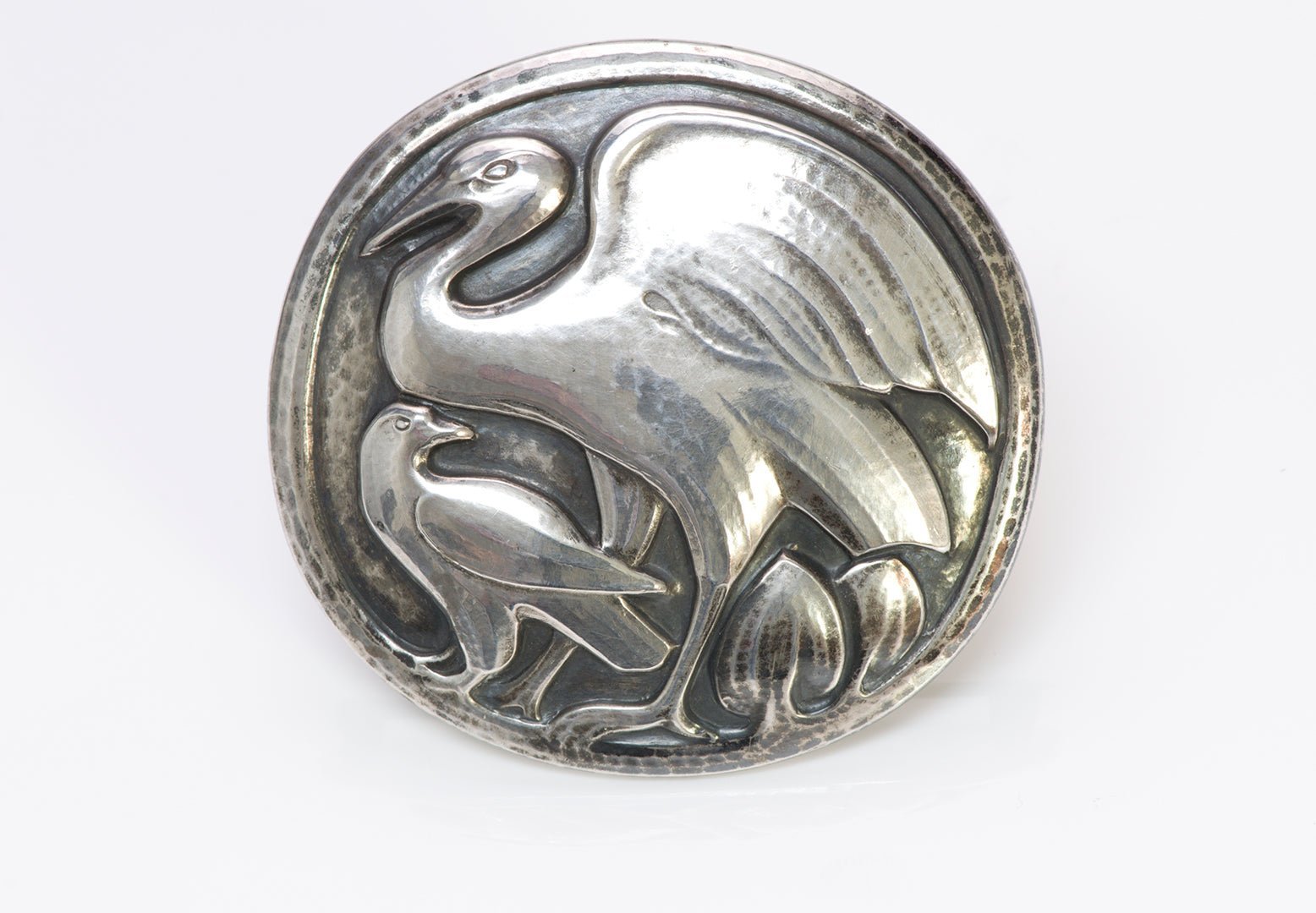 Georg Jensen Sterling Bird Brooch 167