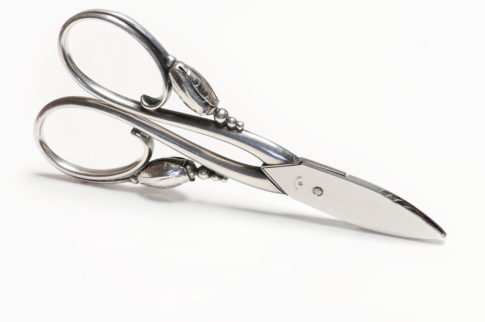 Georg Jensen Sterling Blossom Grape Shears 84