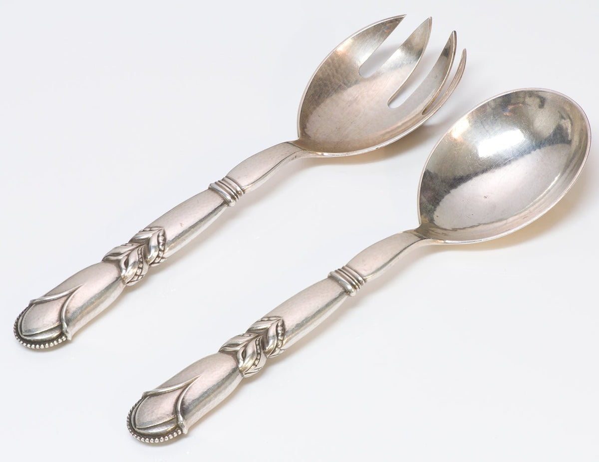 Georg Jensen Sterling Silver Salad Set #57