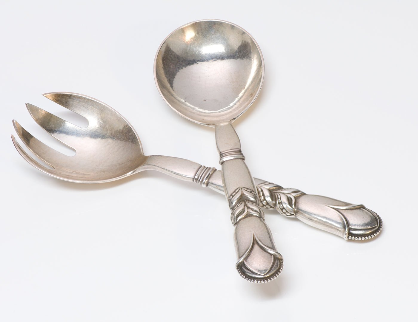 Georg Jensen Sterling Silver Salad Set #57