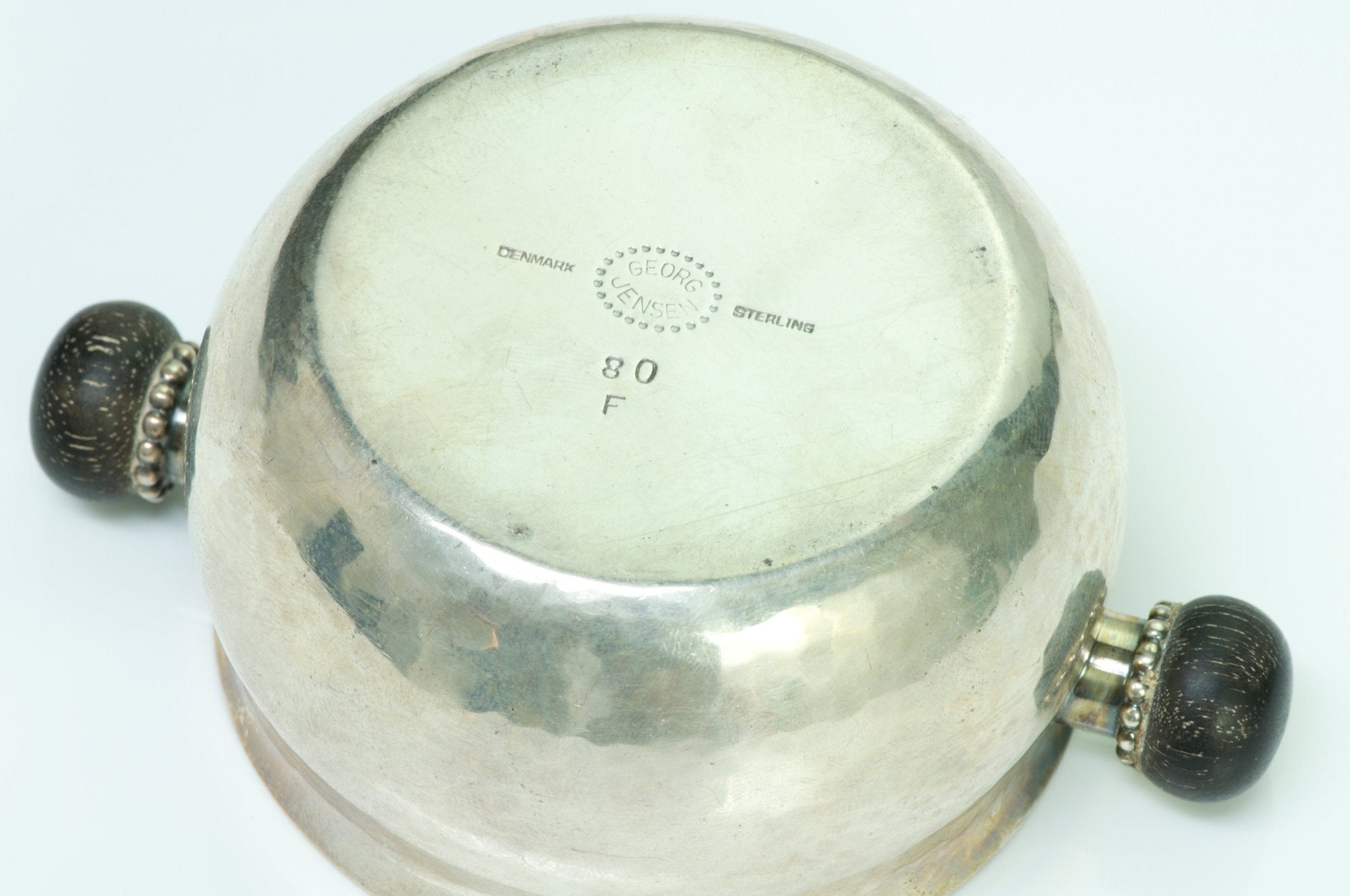 Georg Jensen Sterling Silver Sugar Bowl