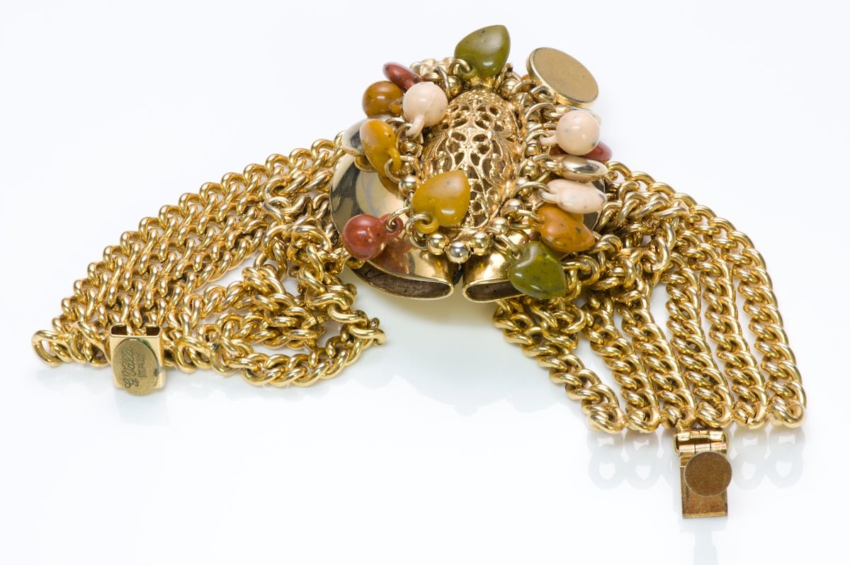 Giambattista Valli Heart Chain Bracelet
