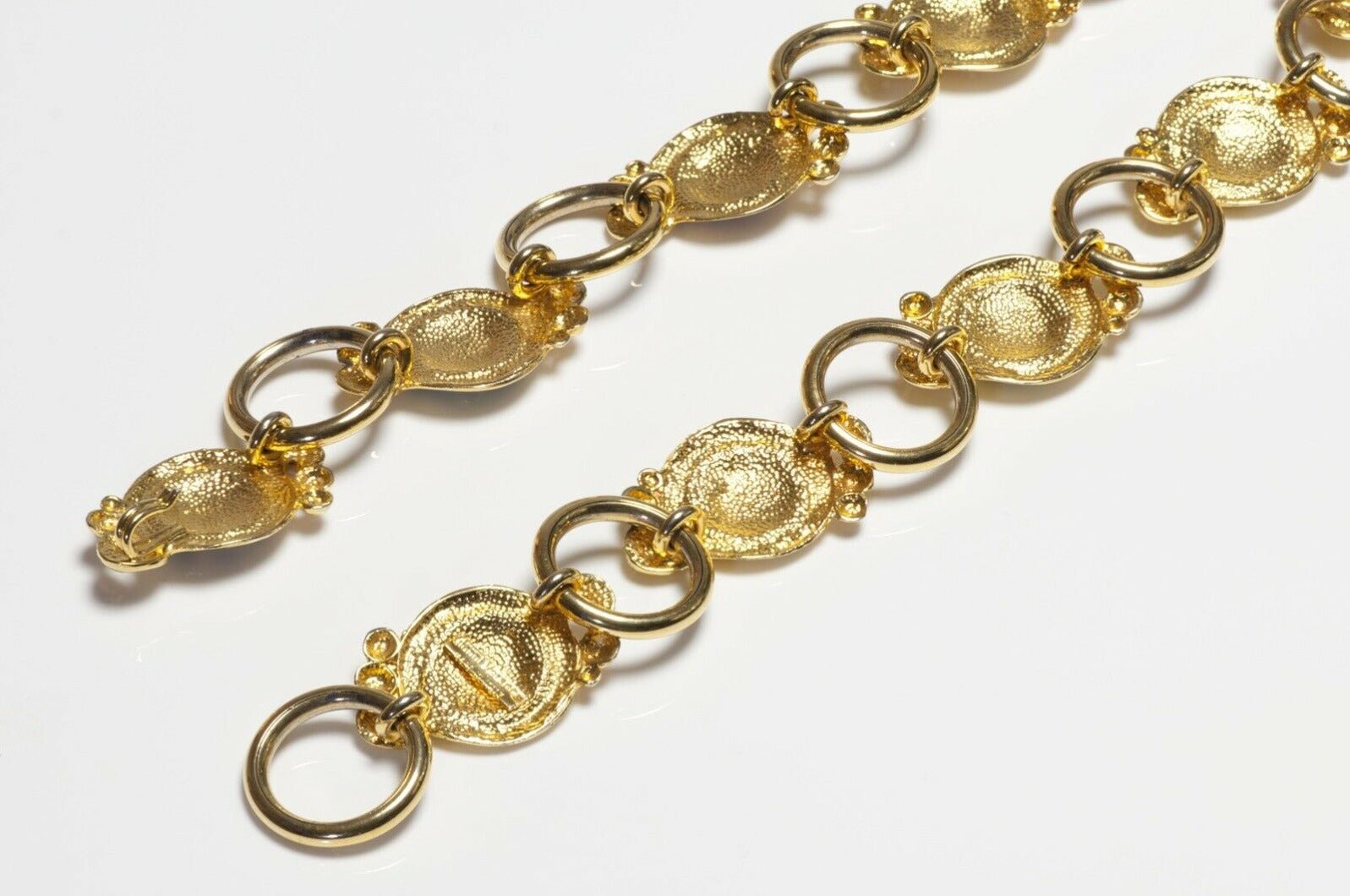 Gianni Versace Couture Enamel Crystal Chain Women’s Belt