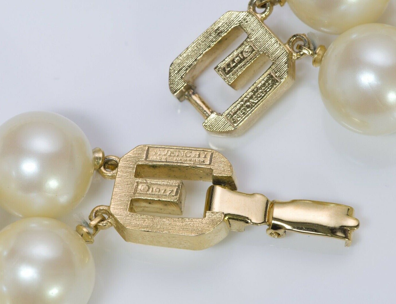 Givenchy 1977 Multi Strand Pearl Necklace
