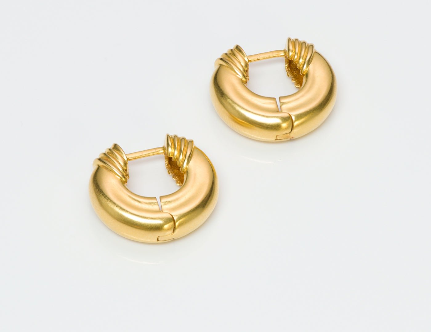 Gold Huggie Earrings