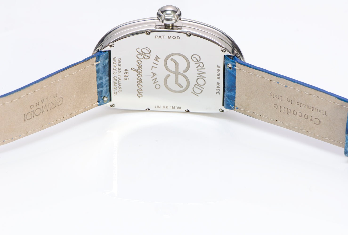 Grimoldi Milano Borgonovo Purple Dial Automatic Watch