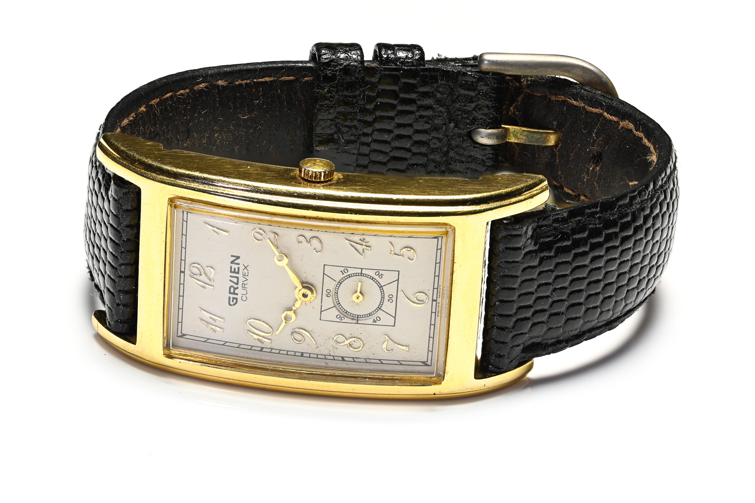 Gruen Curvex Gold Plated men Watch