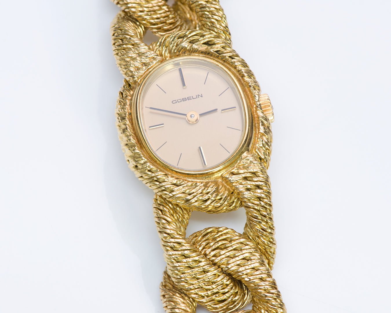 Gübelin George L'Enfant 18K Gold Watch Bracelet