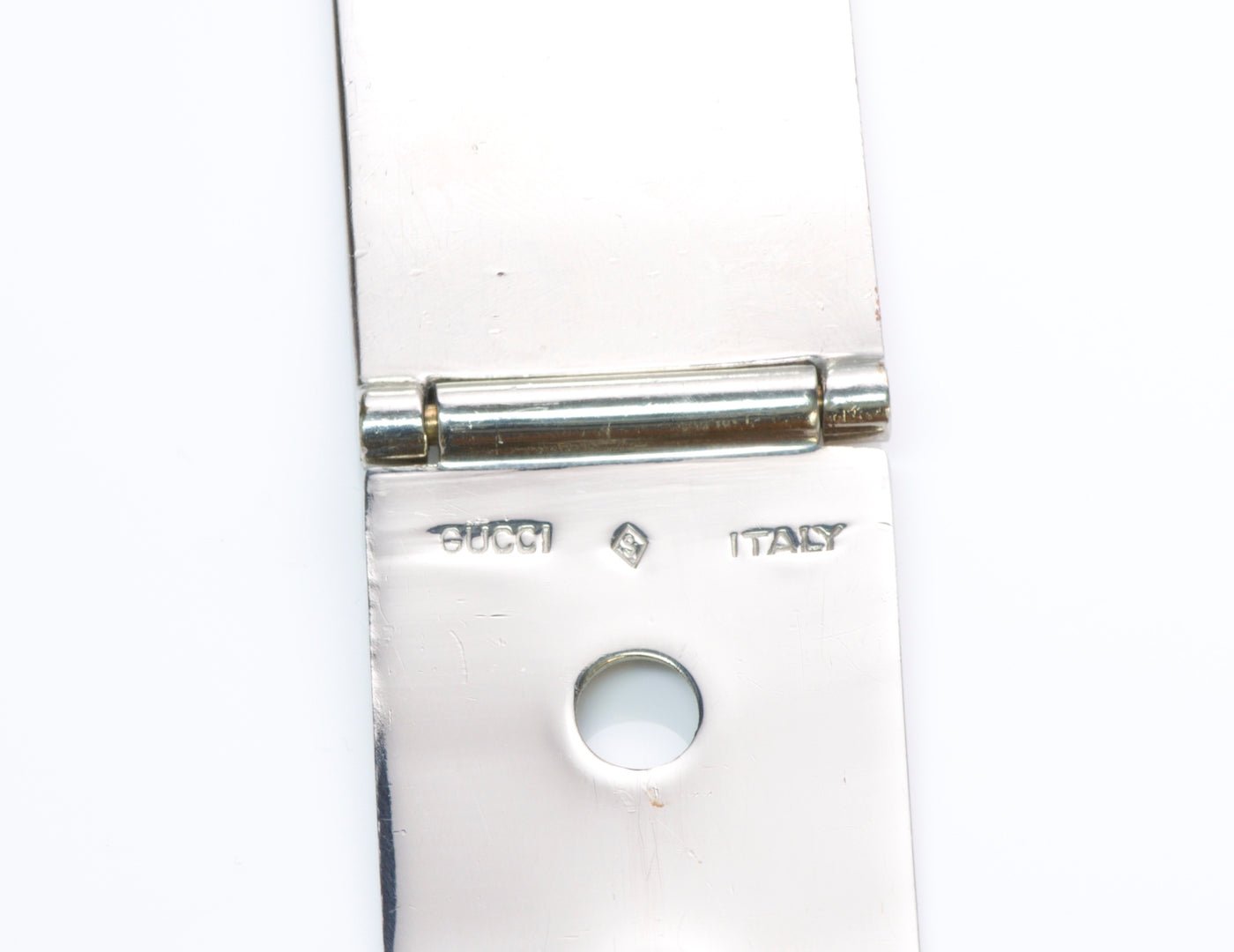 Gucci Enamel Buckle Belt