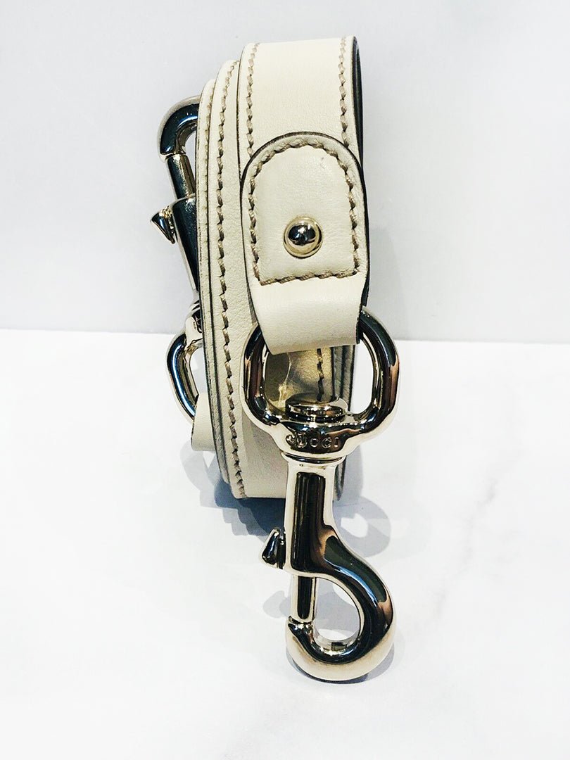 GUCCI GG Beige Snakeskin Bamboo Handle Women’s Bag