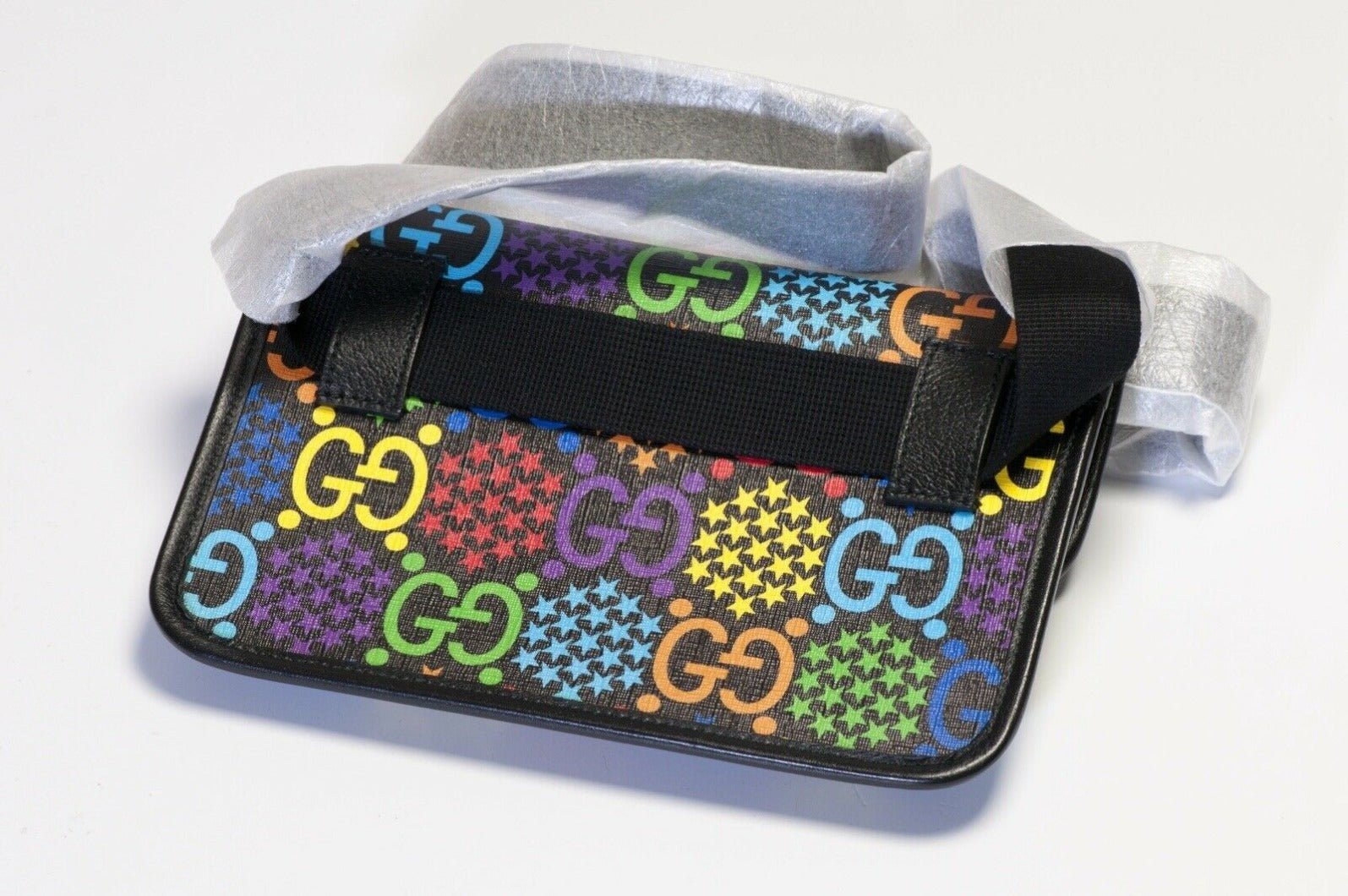 Gucci GG Psychedelic Neon Multicolor Monogram Fanny Pack Waist Bag