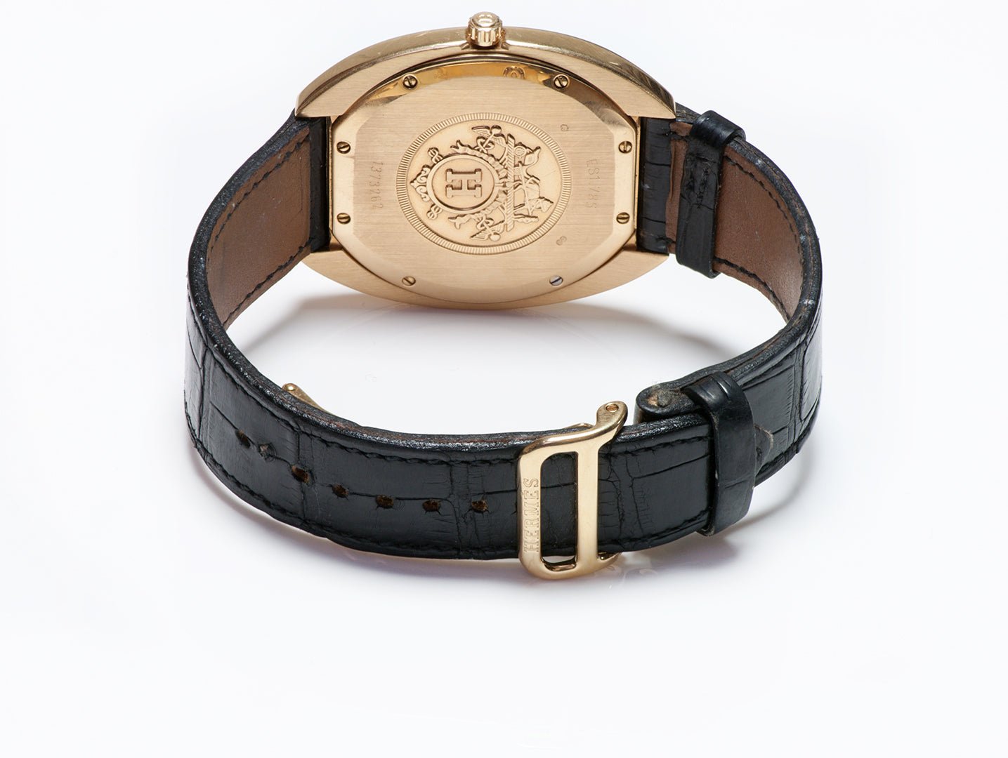 Hermes 18K Gold Escape Men's Watch ES1 785