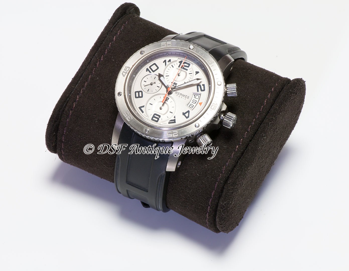Hermes Clipper Chronograph Titanium Automatic Diver Men's Watch CP2.941