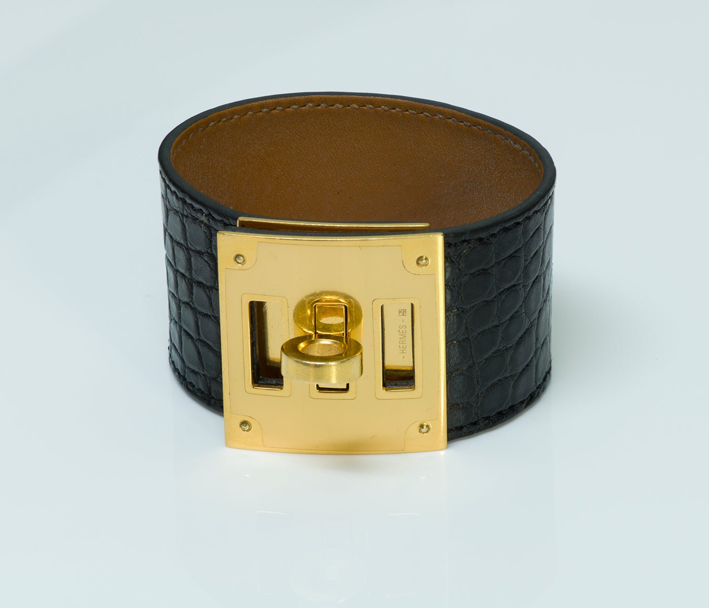 Hermès Genuine Alligator Kelly Bracelet