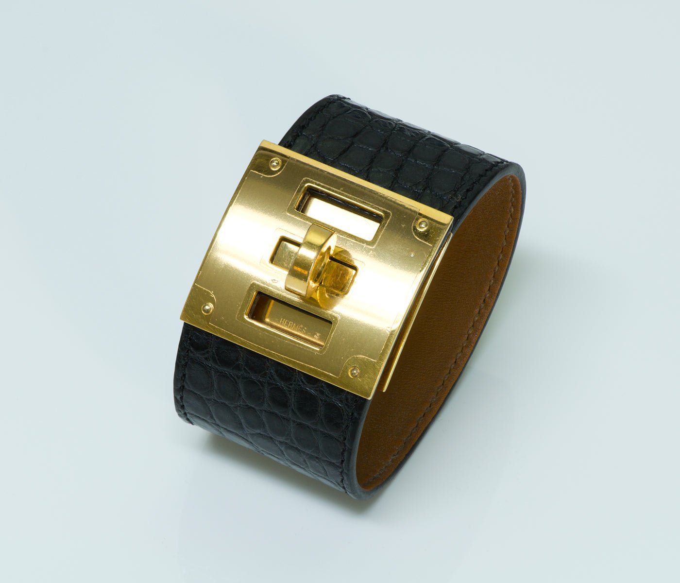 Hermès Genuine Alligator Kelly Bracelet