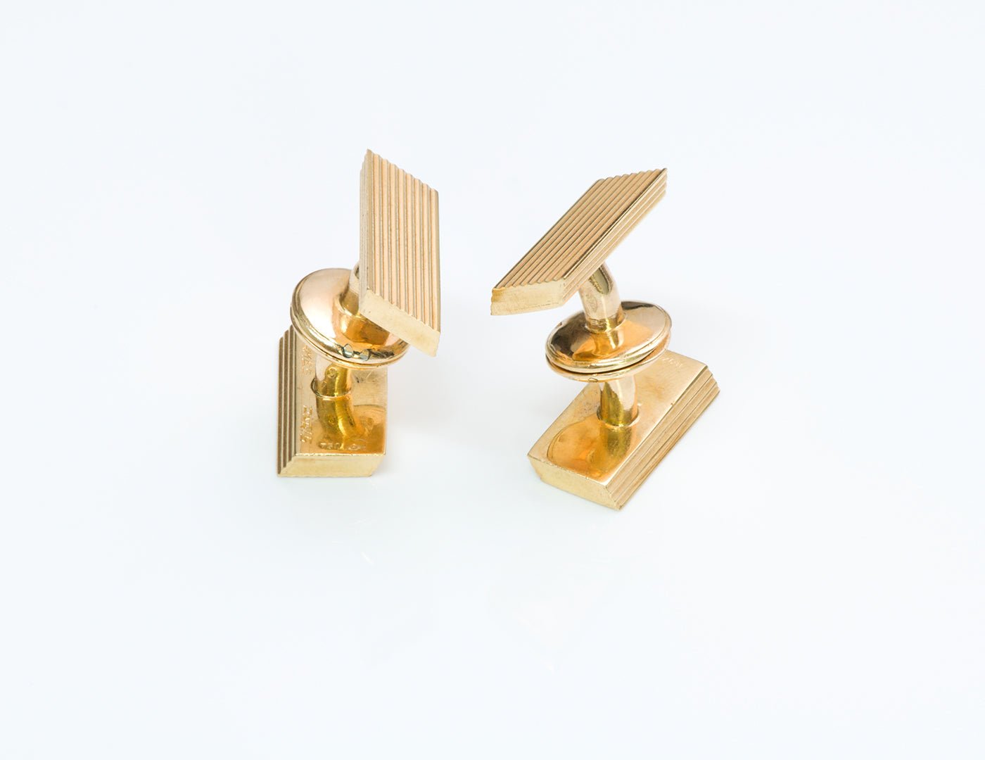 Hermès Gold Cufflinks