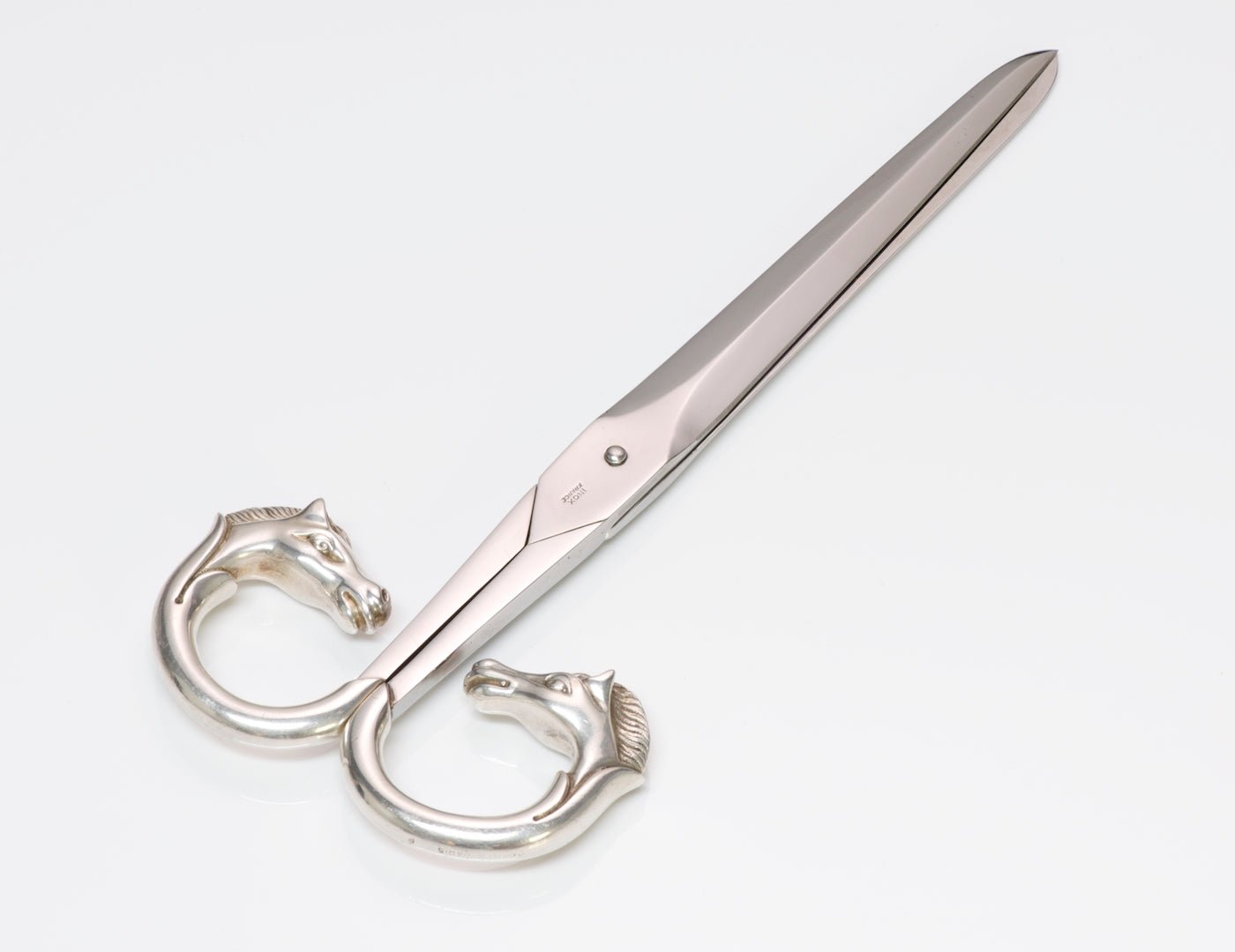 Hermès Sterling Equestrian Scissors