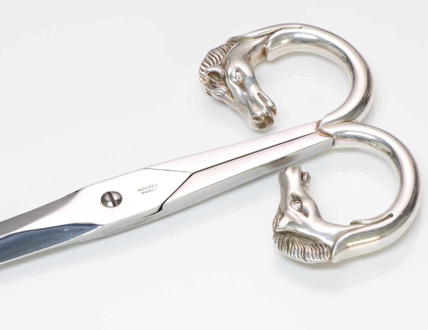 Hermès Sterling Equestrian Scissors