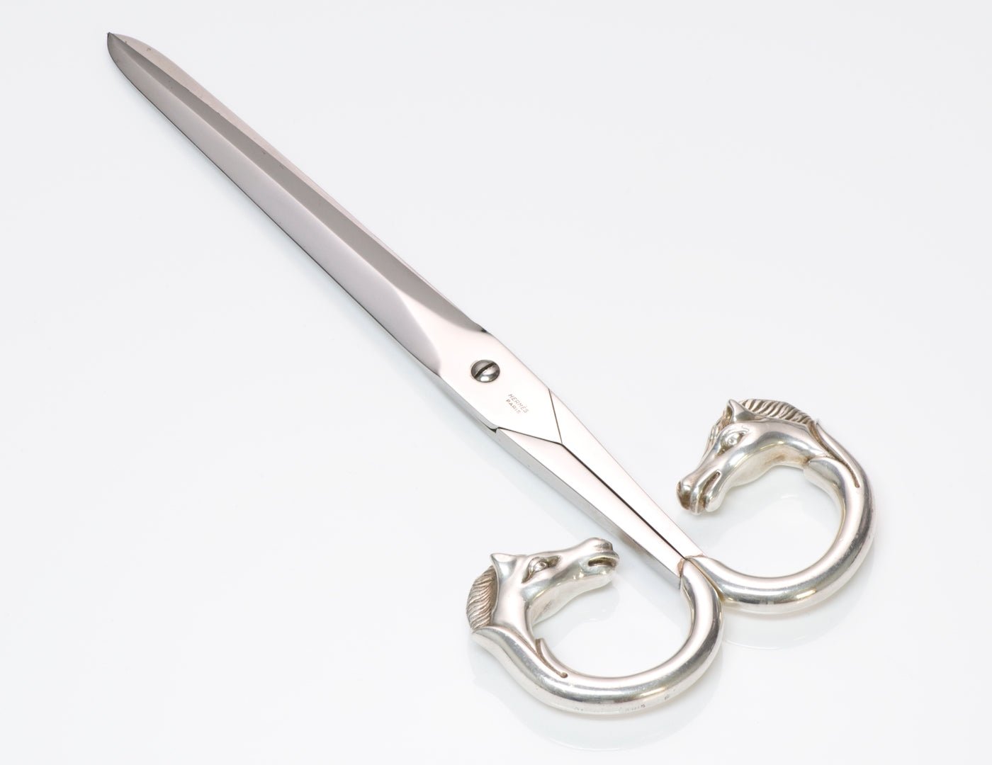 Hermès Sterling Equestrian Scissors
