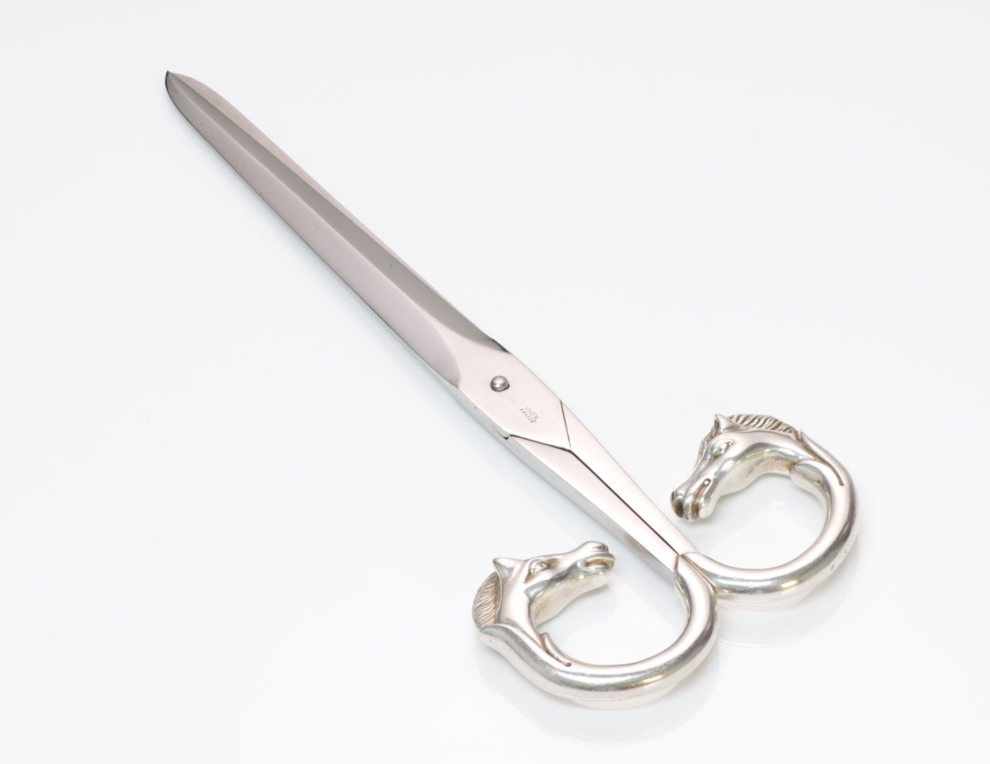 Hermès Sterling Equestrian Scissors