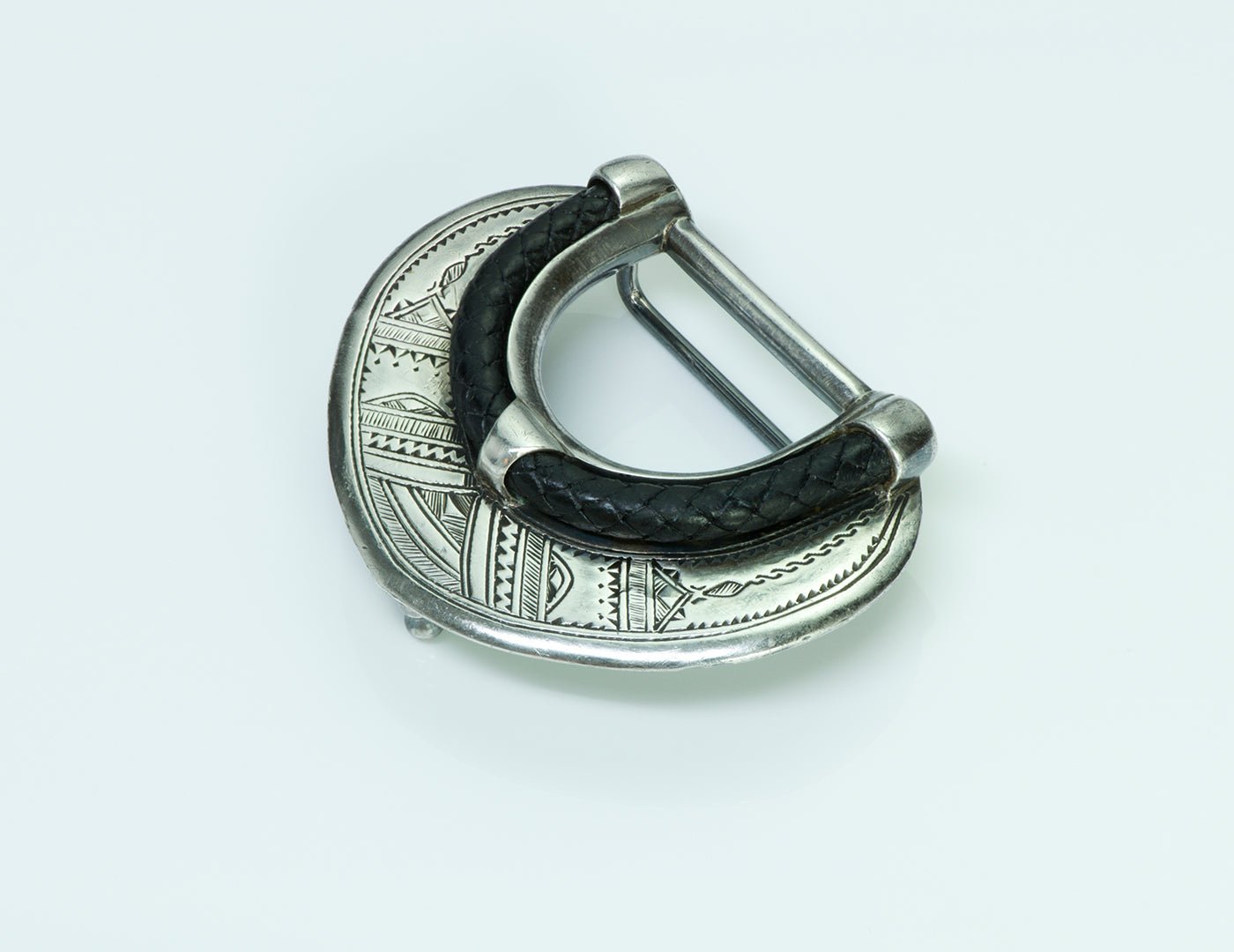 Hermès Touareg Silver Alligator Belt