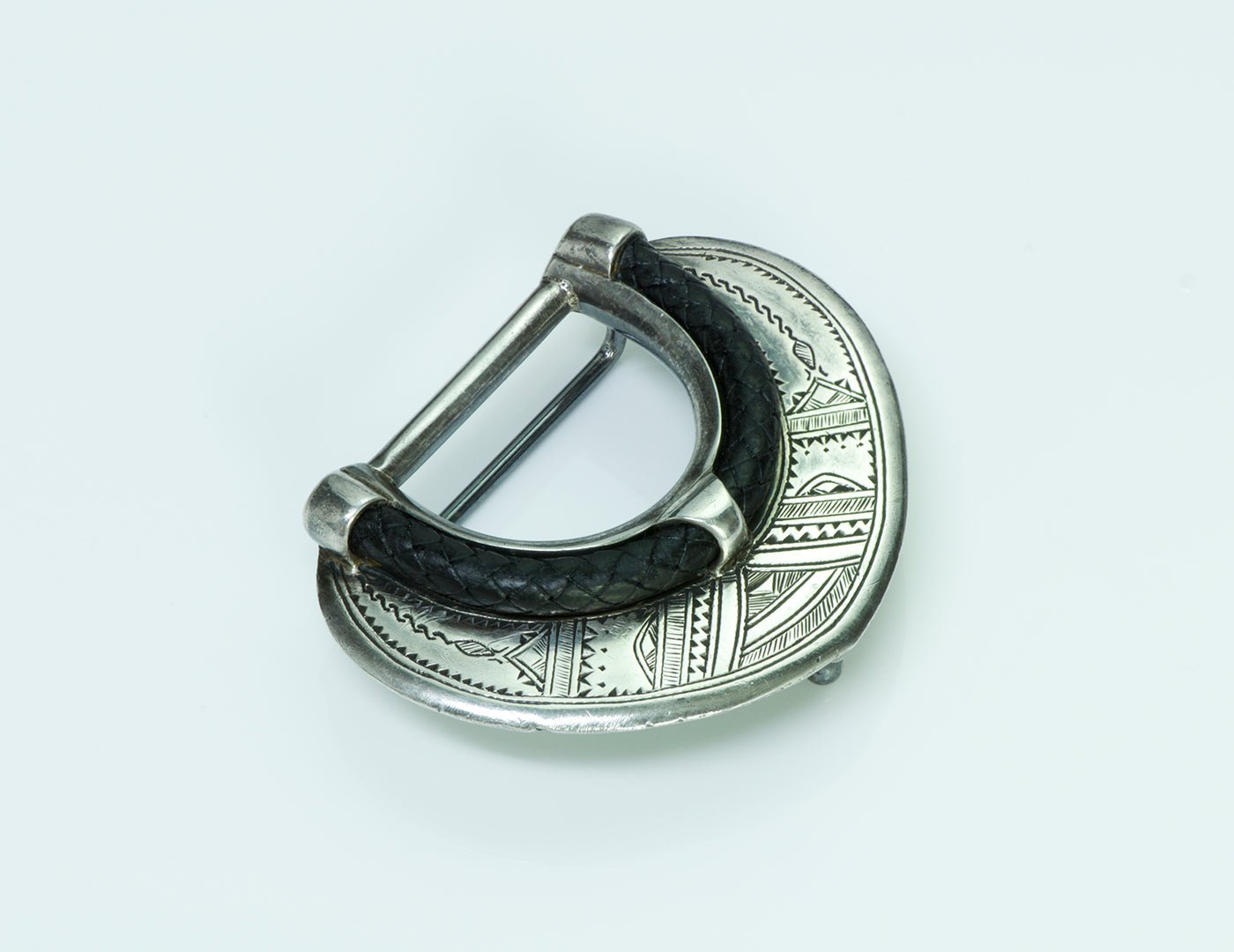 Hermès Touareg Silver Alligator Belt